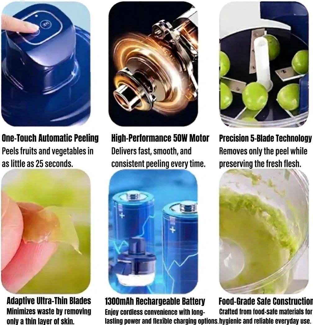Electric Vegetable and Fruit Peeler