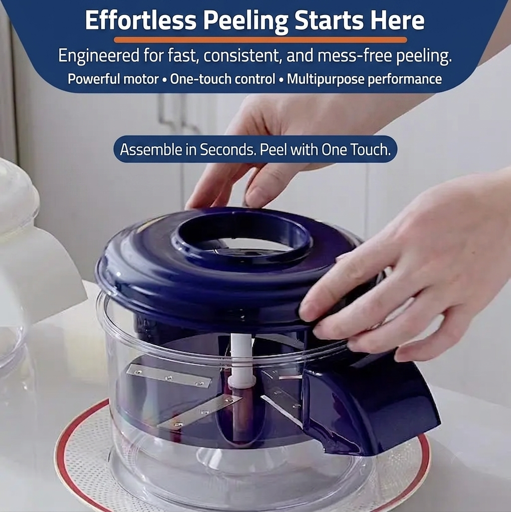 Electric Vegetable and Fruit Peeler