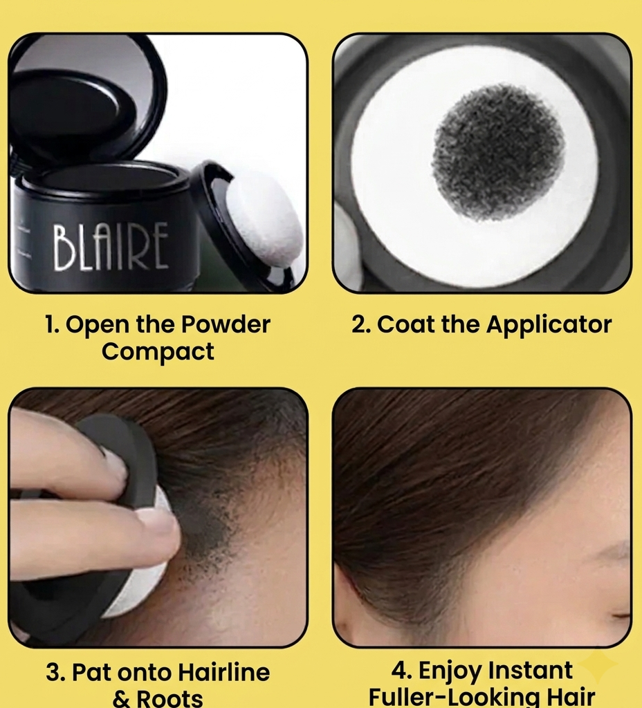 Waterproof Hairline Powder